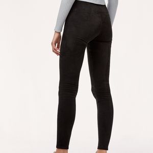 NWOT Brand New Wilfred Daria Suede Leggings